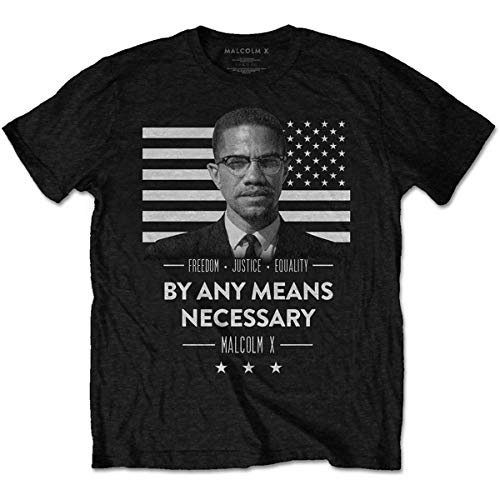 Malcolm X - tshirt - Unisex - Short Sleeves - Small