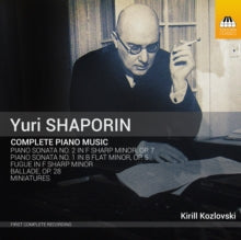 KOZLOVSKI - SHAPORINPIANO MUSIC - CD