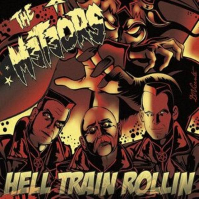 METEORS - HELL TRAIN ROLLIN - Vinyl Record