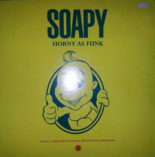 Soapy - Horny As Funk - Used Vinyl Record 12"