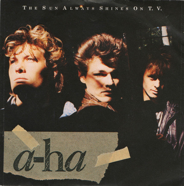 a-ha - Sun Always Shines On T.V. - Used Vinyl Record 7"