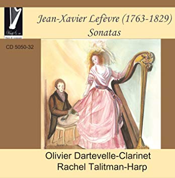 Olivier Dartevelle - Jean-Xavier Lefevre: Sonatas - CD