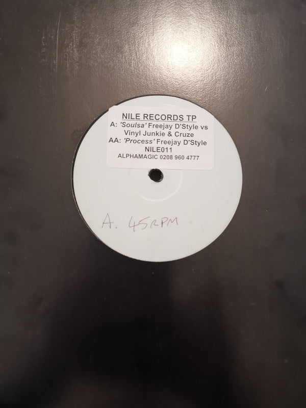 Freejay D'Style - Soul Sa / Process - Used Vinyl Record 12"