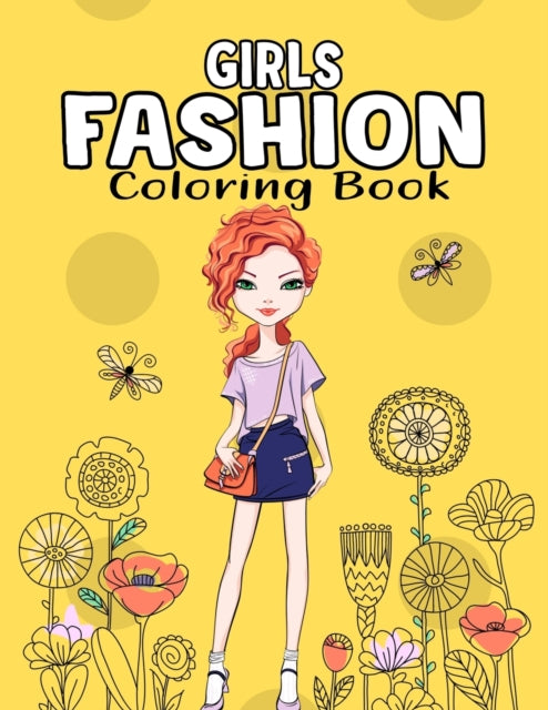 Studio - Girls Fashion Coloring Book Gorgeous Beauty Fashion Style a