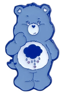 Classic Grumpy Bear Pin Badge - Paperback