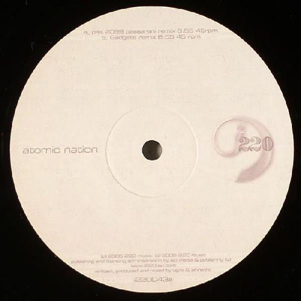 Atomic Nation - (Remixes) - New Vinyl Record 12"