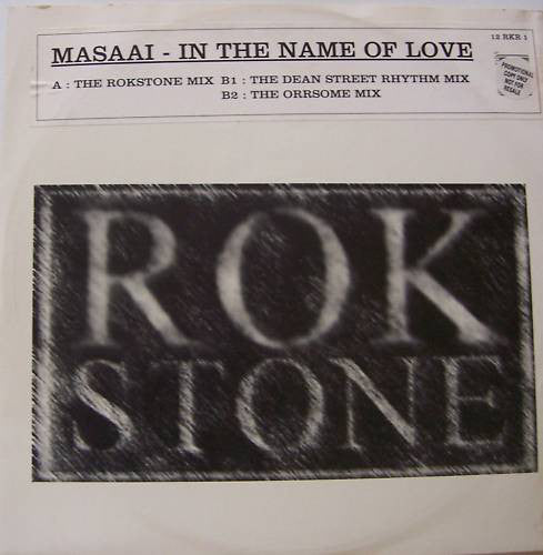 Masaai - In The Name Of Love - Used Vinyl Record 12"