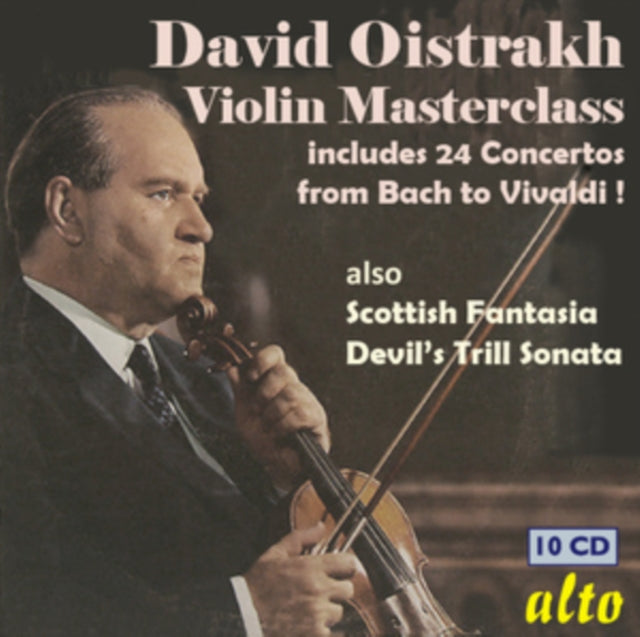 Johann Sebastian Bac - David Oistrakh: Violin Masterclass - CD