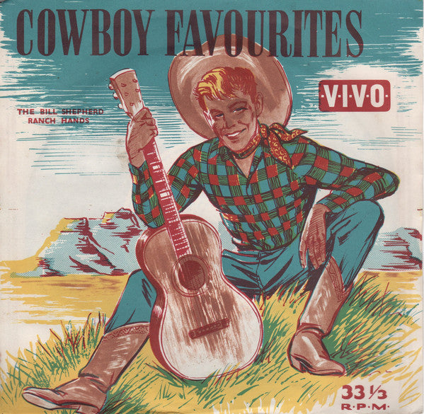 Bill Shepherd & The - Cowboy Favourites - Used Vinyl Record 7"