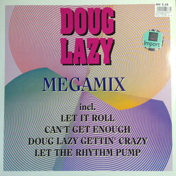Doug Lazy - Megamix - Used Vinyl Record 12"