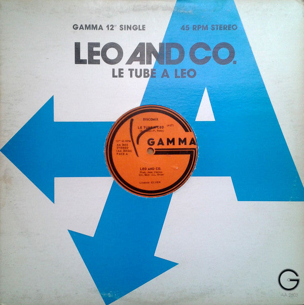 Leo And Co. - Le Tube A Leo - Used Vinyl Record 12"