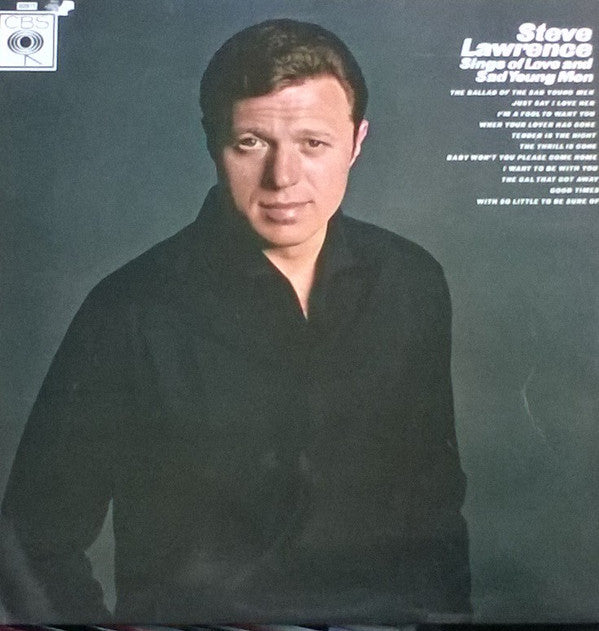 Steve Lawrence - Sings Of Love And Sad Young Men - Used Vinyl Record