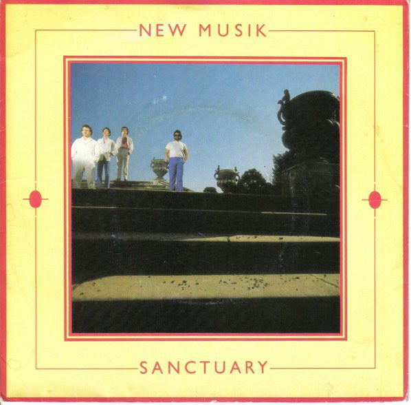New Musik - Sanctuary - Used Vinyl Record 7"