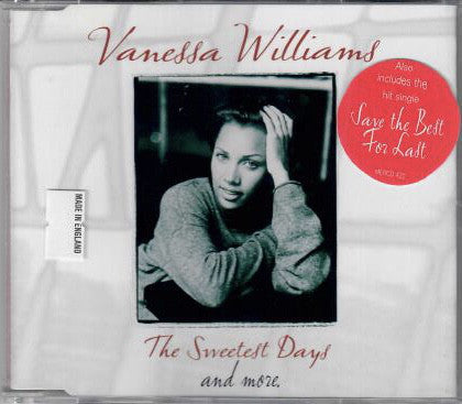 Vanessa Williams - Sweetest Days And More - Used CD