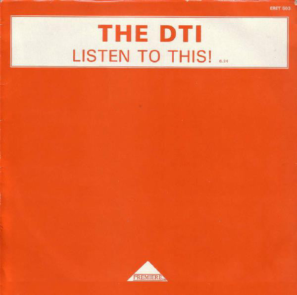 DTI - Listen To This! - Used Vinyl Record 12"