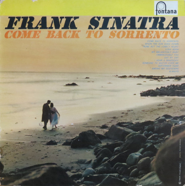 Frank Sinatra - Come Back To Sorrento - Used Vinyl Record