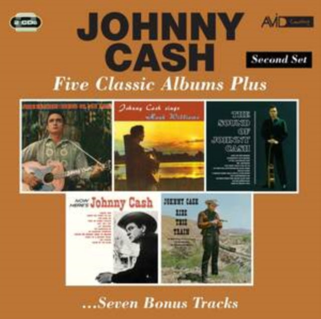 JOHNNY CASH - Five Classic Albums Plus - CD
