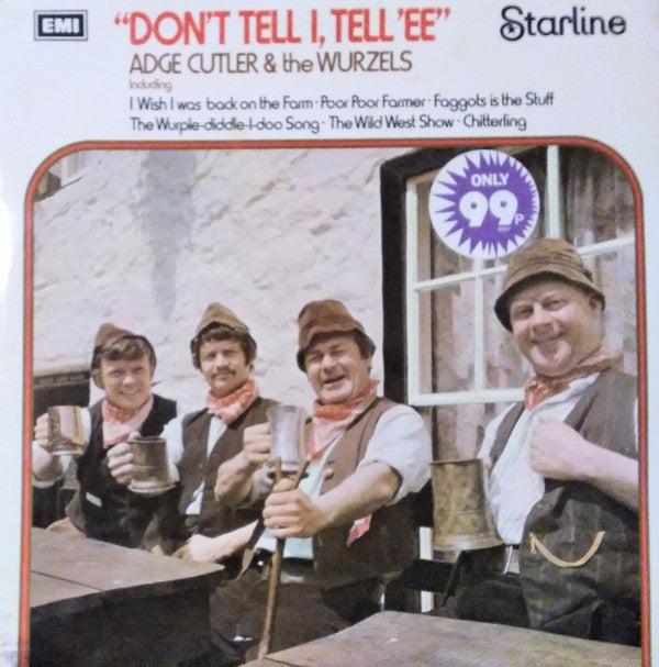 Adge Cutler - Don't Tell I, Tell 'Ee - Used Vinyl Record