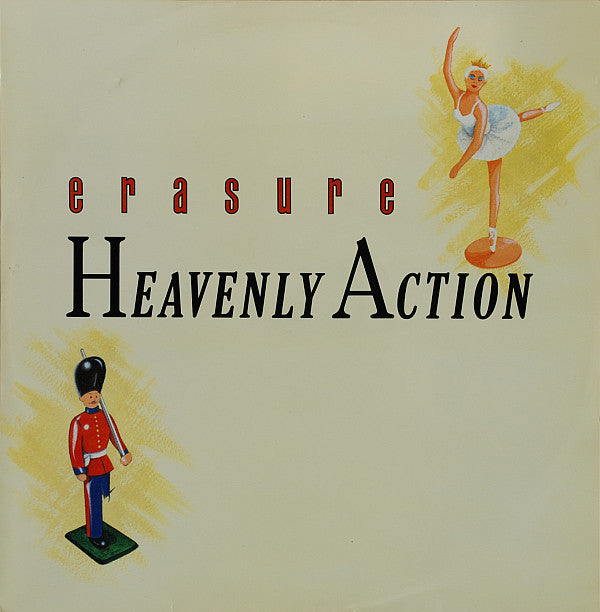 Erasure - Heavenly Action - Used Vinyl Record 12"