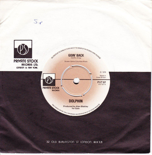 Dolphin - Goin' Back - Used Vinyl Record 7"