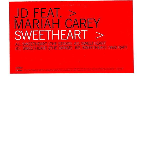 Jermaine Dupri - Sweetheart - Used Vinyl Record 12"