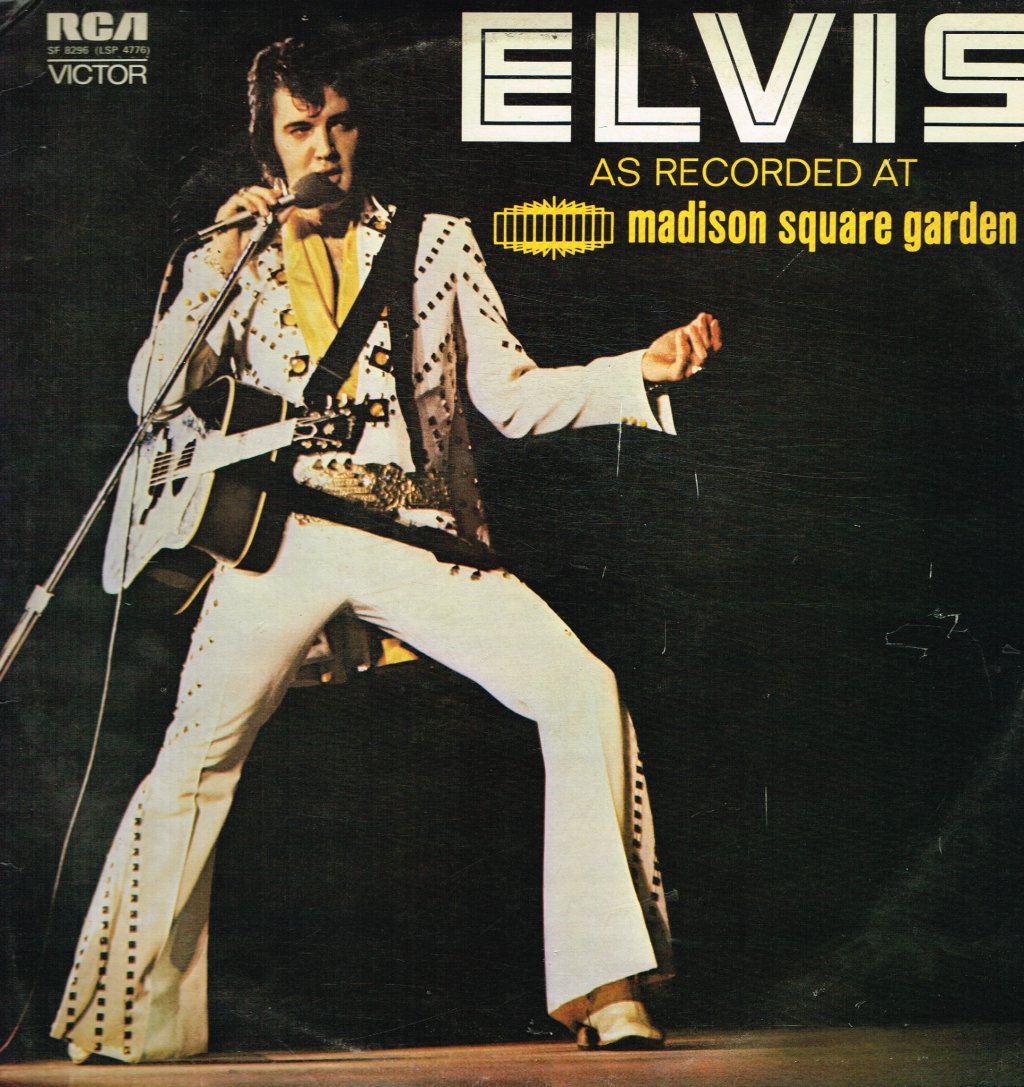 Elvis Presley - As Recorded At Madison Square Garden - Used Vinyl Rec