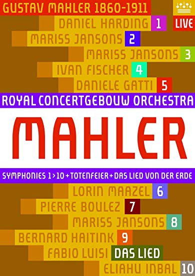 Royal Concertgebouw - Mahler: Symphonies Nos 1-10 & - BLURAY