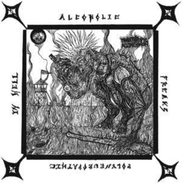 MISANTHROPIC AGGRESS - ALCOHOLIC POLYNEUROPATHIC FREAKS IN HELL - Vinyl