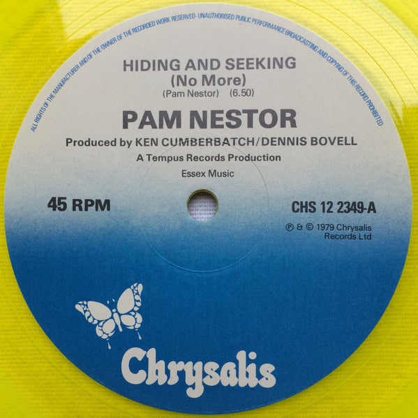 Pam Nestor - Hiding And Seeking (No More) - Used Vinyl Record 12"