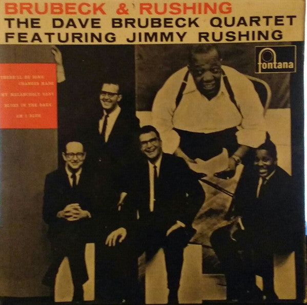 Dave Brubeck Quartet - Brubeck And Rushing - Used Vinyl Record 7"