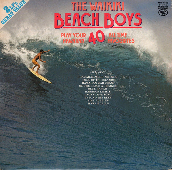 Waikiki Beach Boys - Play Your Hawaiian 40 All Time Favourites - Use
