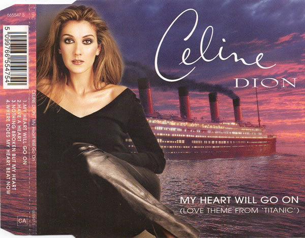 Celine Dion - My Heart Will Go On (Love Theme From 'Titanic') - Used CD