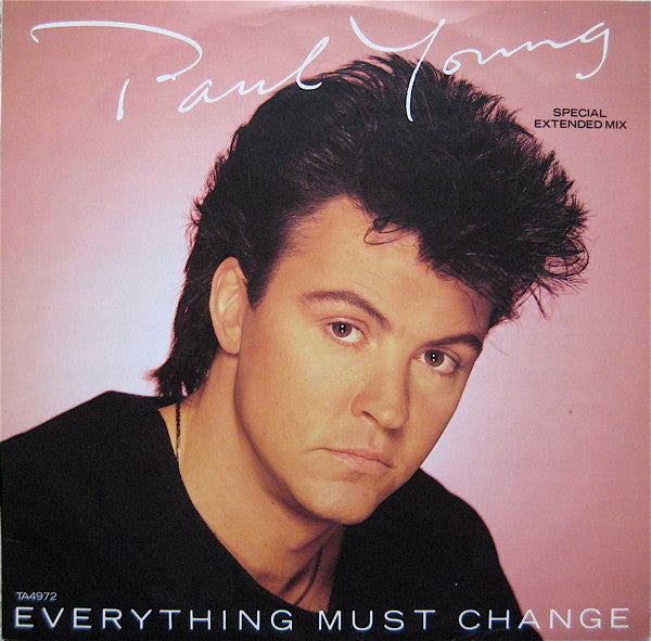 Paul Young - Everything Must Change (Special Extended Mix) - Used Vin