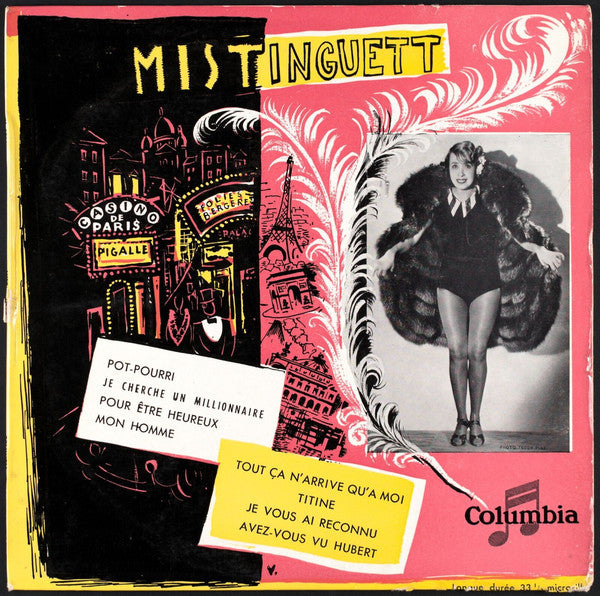 Mistinguett - Pot-Pourri - Used Vinyl Record