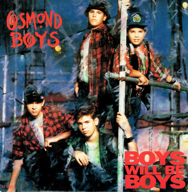 Osmond Boys - Boys Will Be Boys - Used Vinyl Record 7"