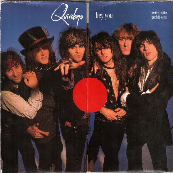 Quireboys - Hey You - Used Vinyl Record 7"
