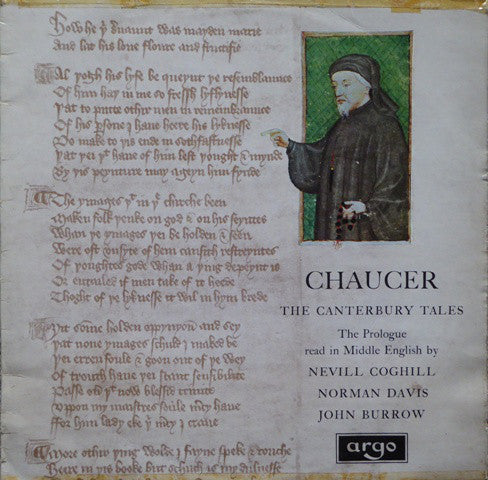 Geoffrey Chaucer - Prologue To The Canterbury Tales Read In Middle Engl