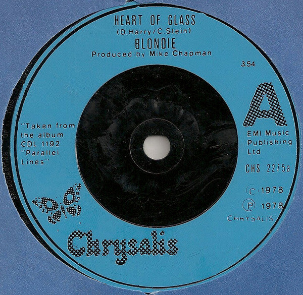 Blondie - Heart Of Glass - Used Vinyl Record 7"