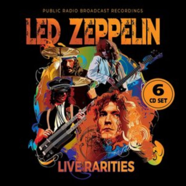 LED ZEPPELIN - LIVE RARITIES (6CD BOX) CDB (PREORDER FOR RELEASE DATE