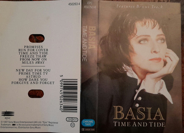 Basia - Time And Tide - Used Cassette