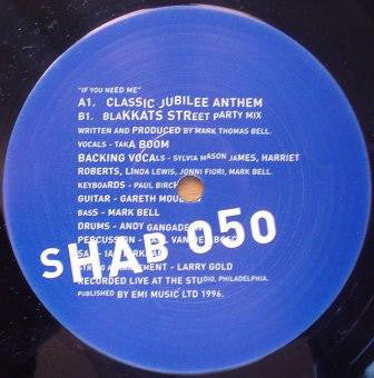 Shaboom - If You Need Me - Used Vinyl Record 12"