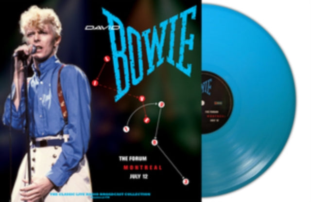 DAVID BOWIE - Live At The Forum Montreal 1983 (Turquoise Vinyl) - Viny
