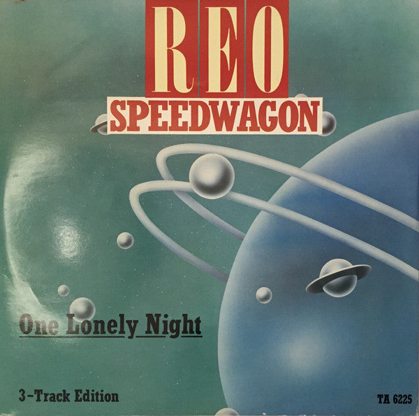 REO Speedwagon - One Lonely Night - Used Vinyl Record 12"