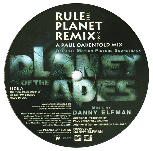Danny Elfman - Original Motion Picture Soundtrack Planet Of The Apes