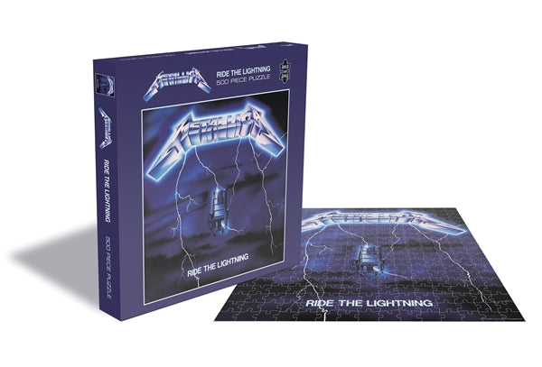 METALLICA - RIDE THE LIGHTNING (500 PIECE JIGSAW PUZZLE) - Jigsaw Puzz