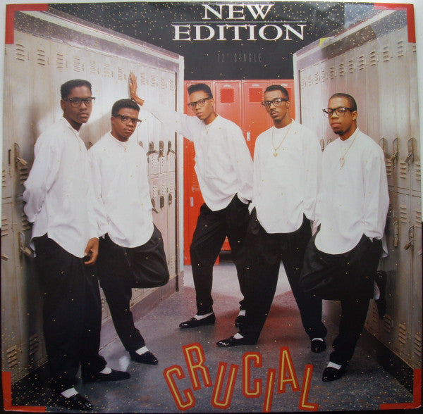 New Edition - Crucial - Used Vinyl Record 12"