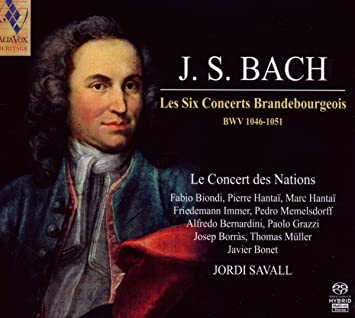 JOHANN SEBASTIAN BAC - BRANDENBURG CONCERTOS - SAC2
