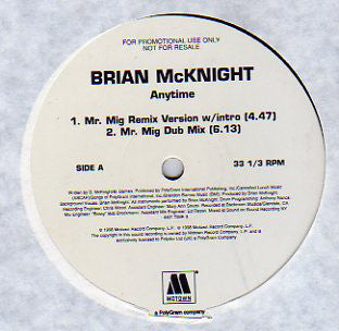 Brian McKnight - Anytime - Used Vinyl Record 12"
