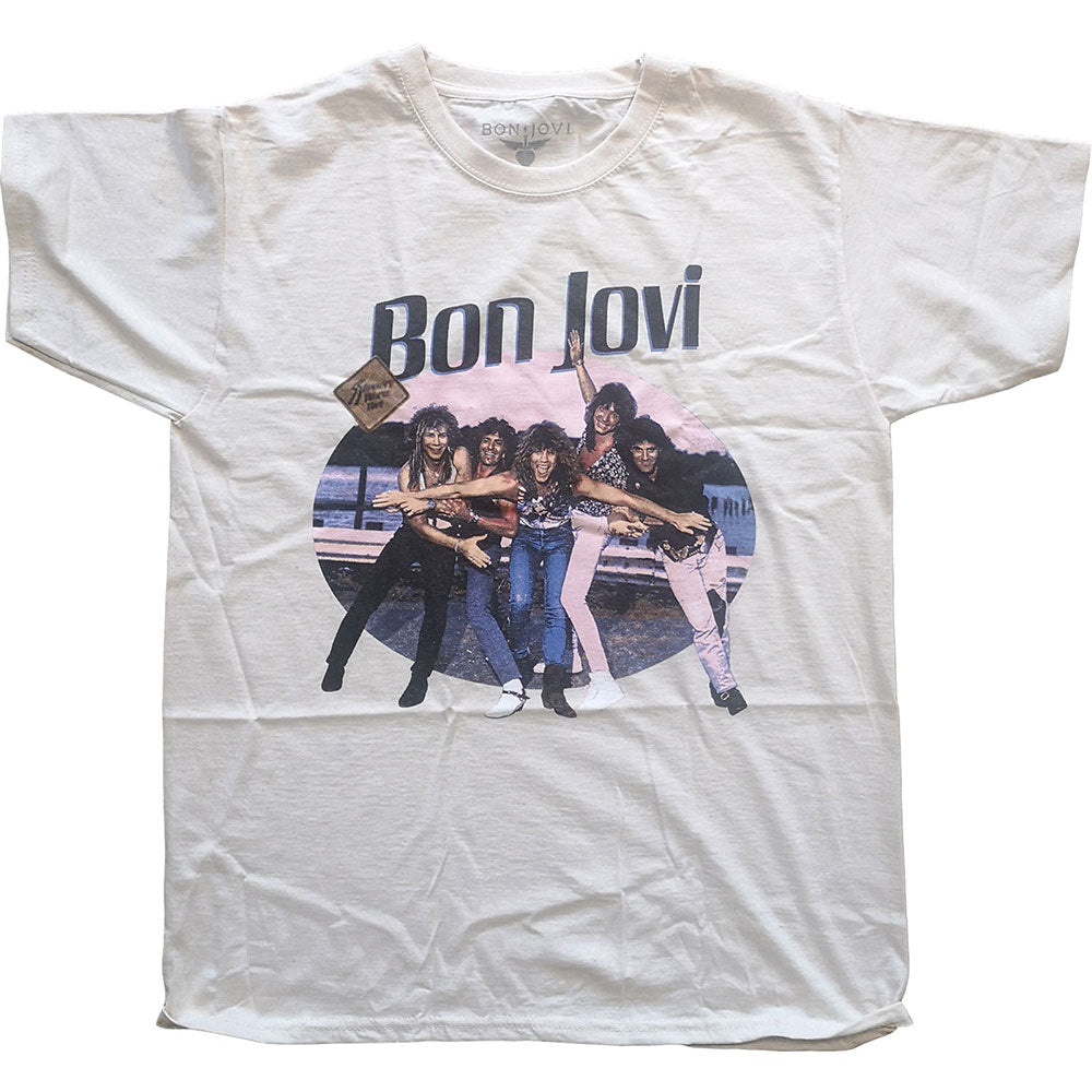 Bon Jovi - tshirt - Unisex - Short Sleeves - X-Large