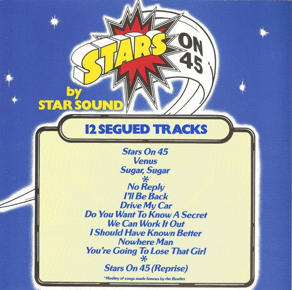 Stars On 45 - Used Vinyl Record 7"